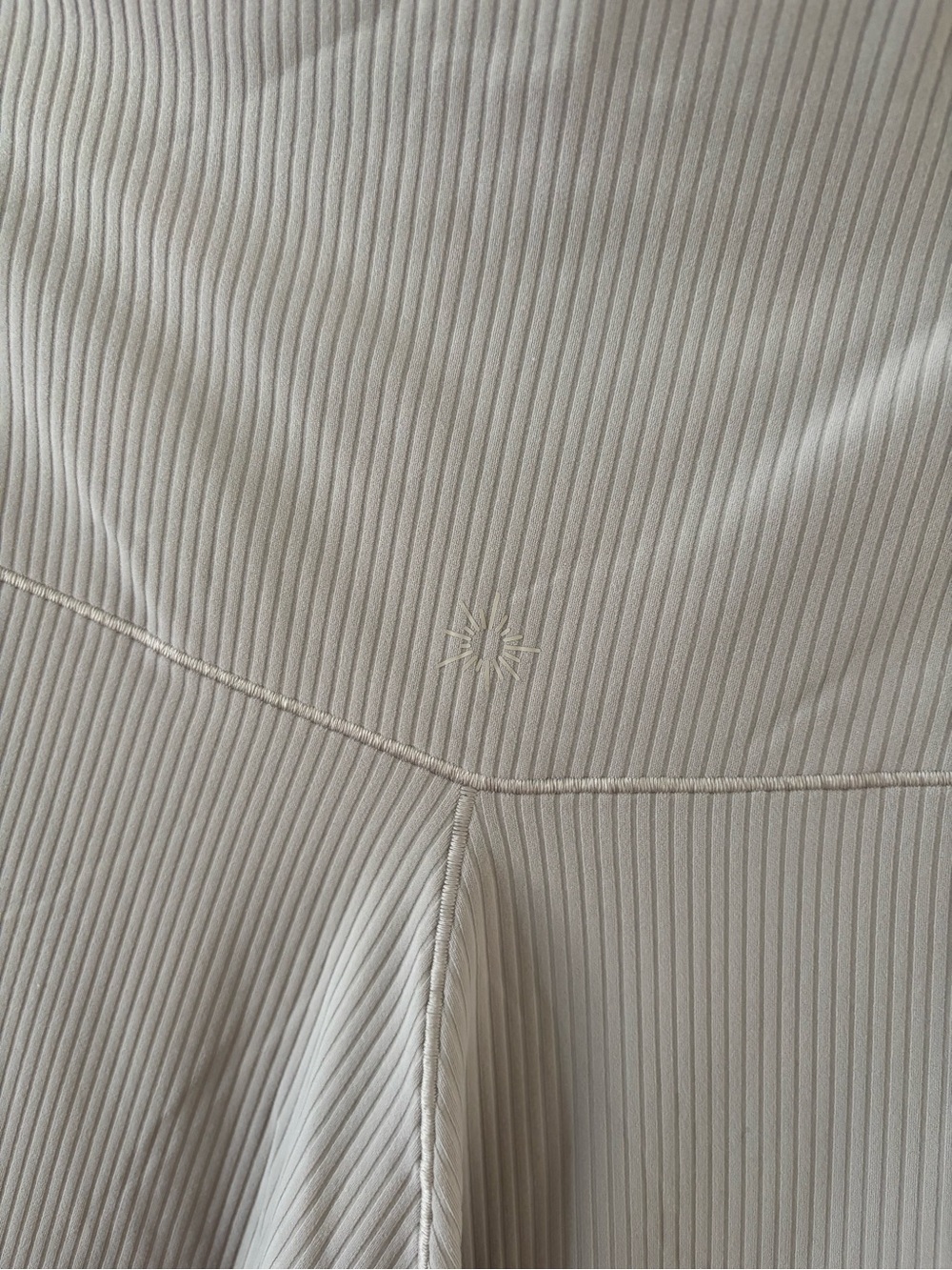 Offline Aerie Real Me Xtra Ribbed Foldover Flare Yoga Pants XL Cozy Loungewear - Picture 6 of 11